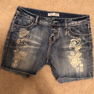 Jean shorts
